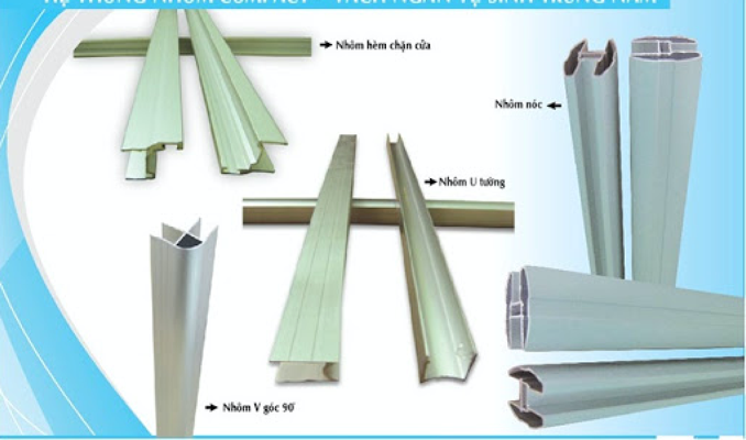 hệ nhôm vách ngăn vệ sinh compact hpl