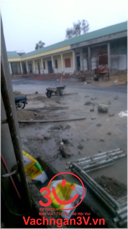 vách ngăn mầm non