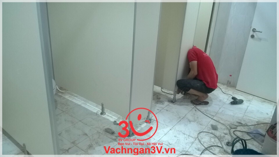 thi công lắp đặt vách ngăn