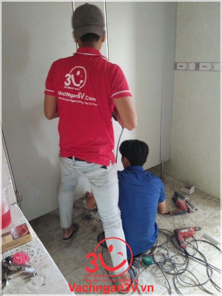 thi công lắp đặt vách ngăn