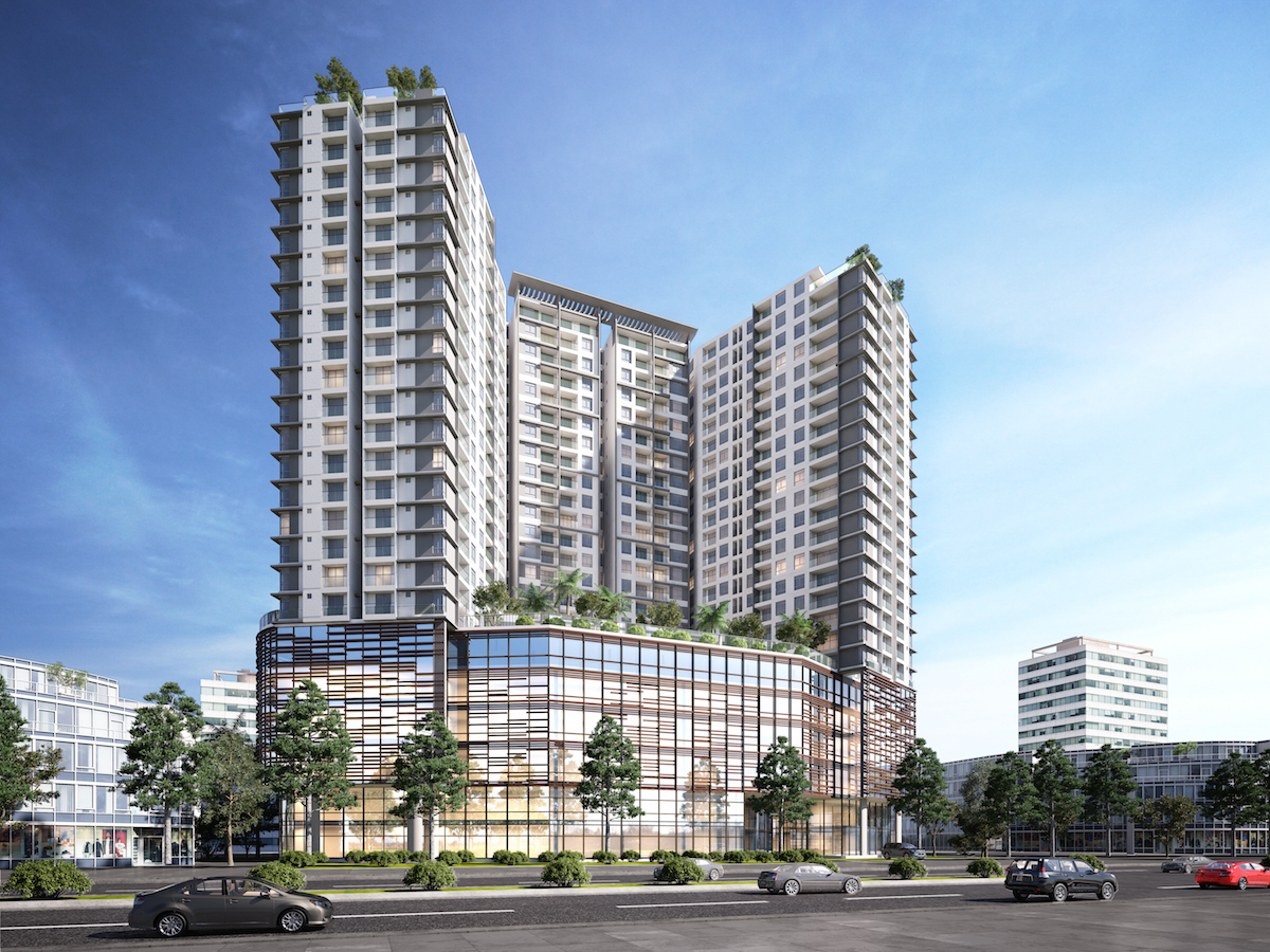 Bàn giao tấm compact laminate đẹp cho The EverRich R1